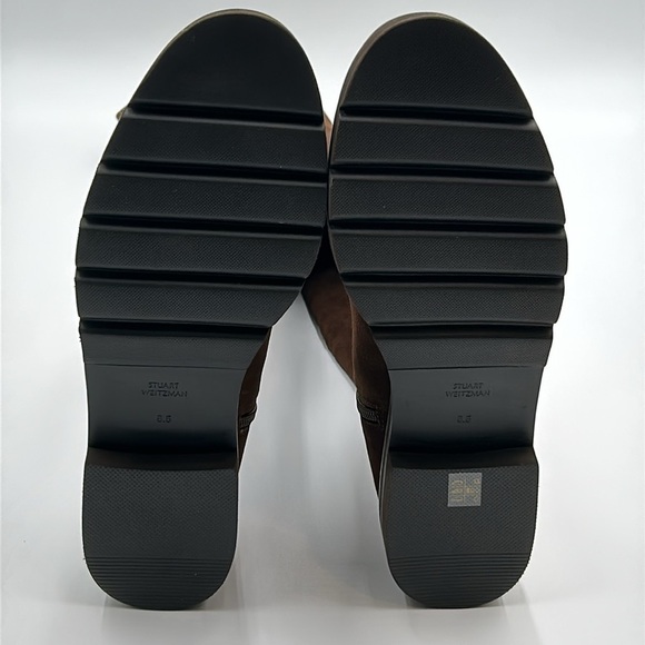 1957- Stuart Weitzman Over-the-Knee Boots Expresso Color Size 8.5 NWT - Picture 9 of 11